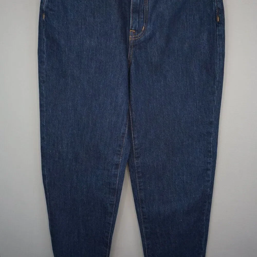 New Madewell Women's Jeans High Waisted Baggy Tapered in Dressler Wash size 25 - Picture 4 of 12
